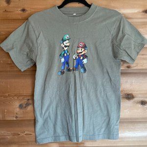 Mario & Luigi, Classic Graphic Tee, Size S